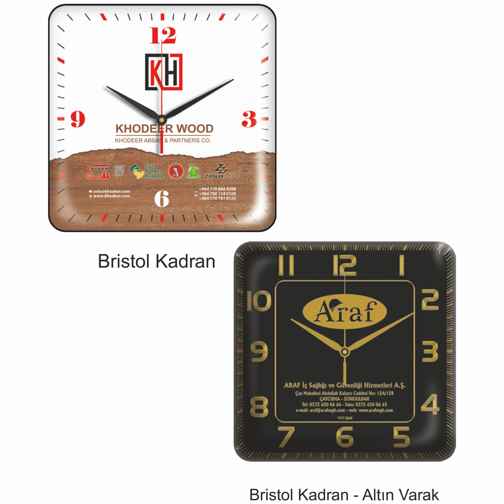 Duvar Saatleri (35x35 cm)