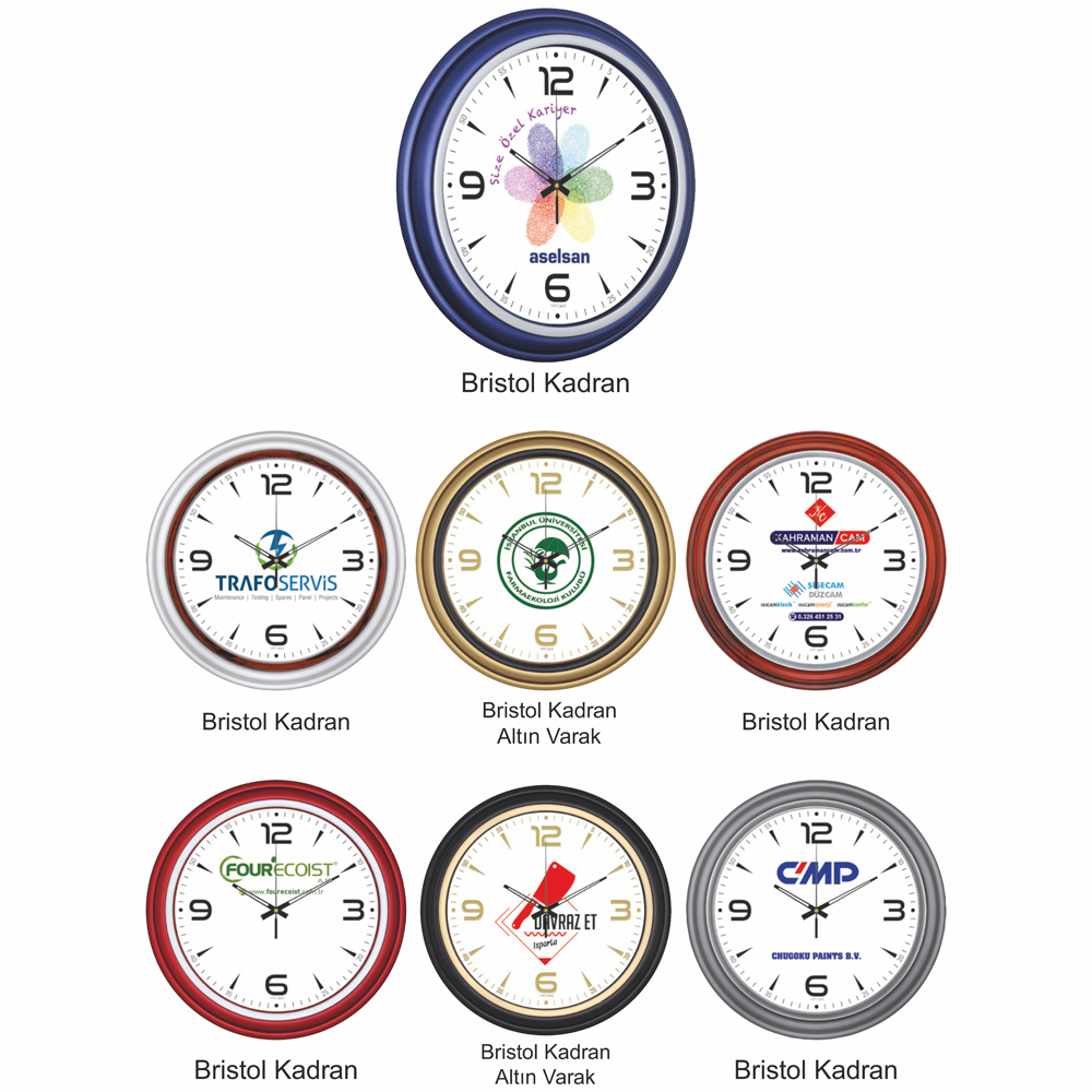 Duvar Saatleri (34 cm)