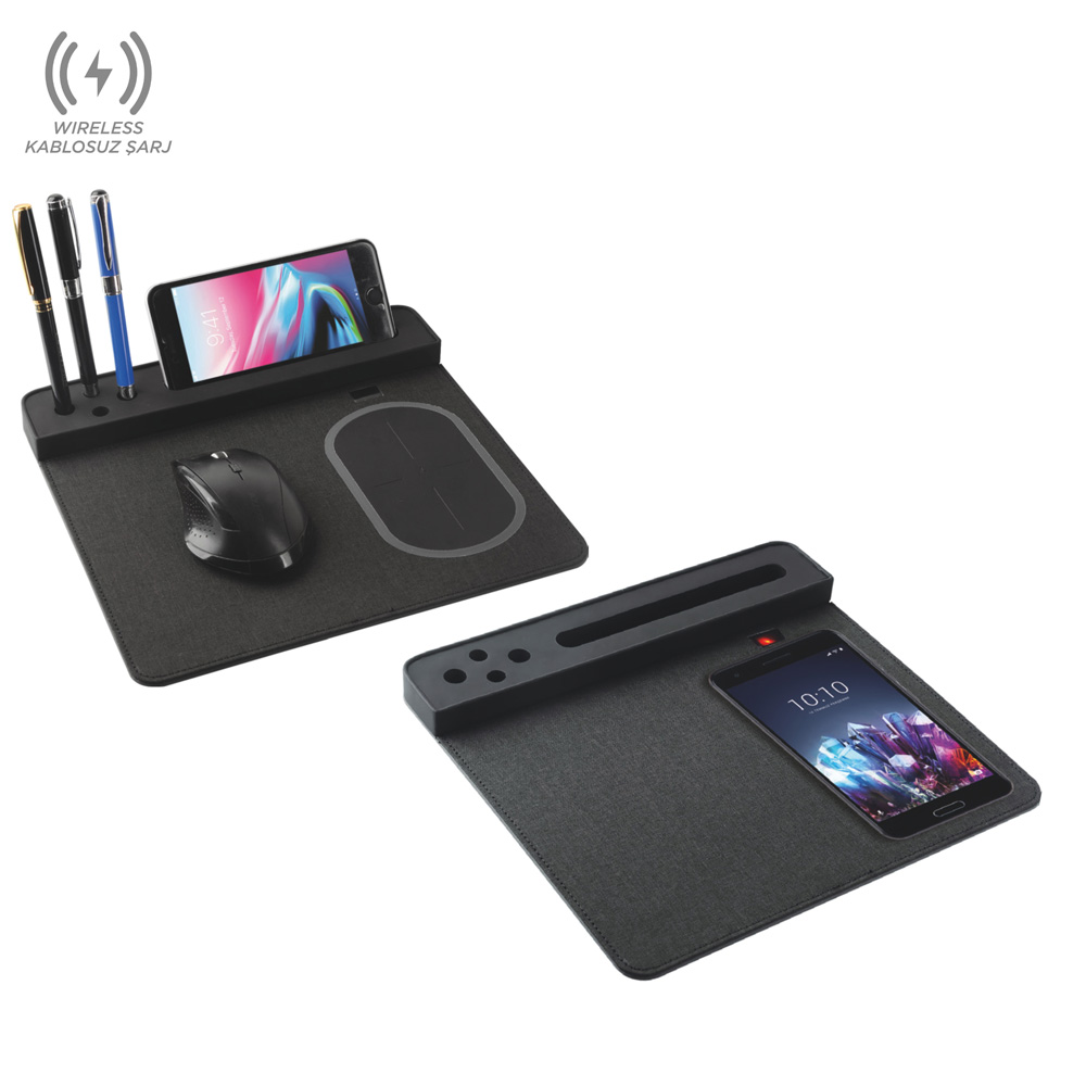 Wireless Şarjlı Mouse Pad